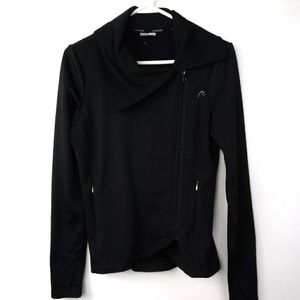 HEAD Full Zip Athletic Jacket Black XS